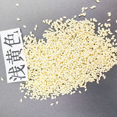 Light Yellow Color Matching TPU Polymers Plastic Moulding Pellets