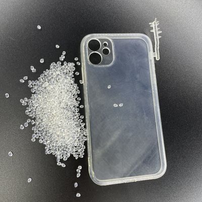Crystal Clear Soft TPU Raw Material Protective Phone Case