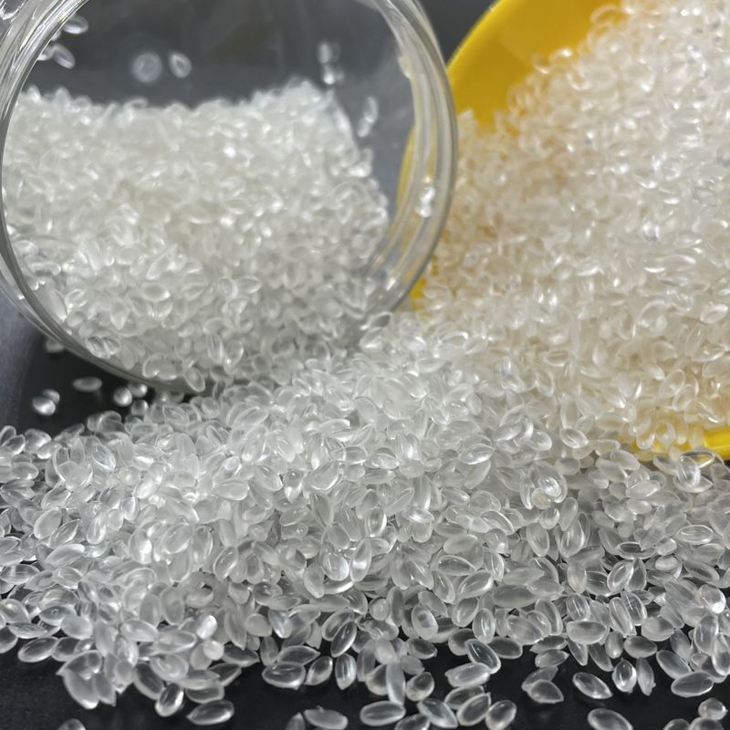 Transparent Insoluble In Water Shore 64D TPU Rasin Raw Material